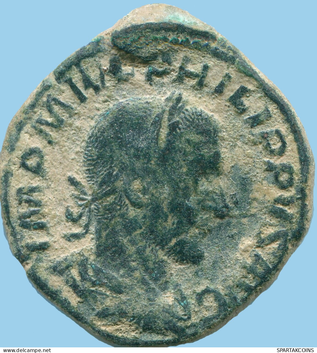 PHILIP I AE SESTERTIUS ROME Mint PAX RUNNING LEF 20.7g/29.03mm #ANC13552.79.U.A - The Military Crisis (235 AD To 284 AD)