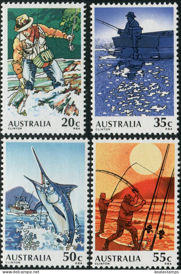 Australia 1979 SG724 Fishing Set MNH - Otros & Sin Clasificación