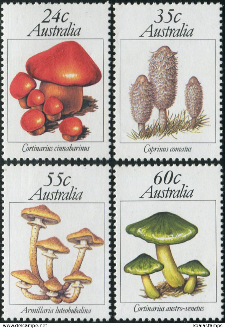 Australia 1981 SG823 Fungi Set MNH - Otros & Sin Clasificación