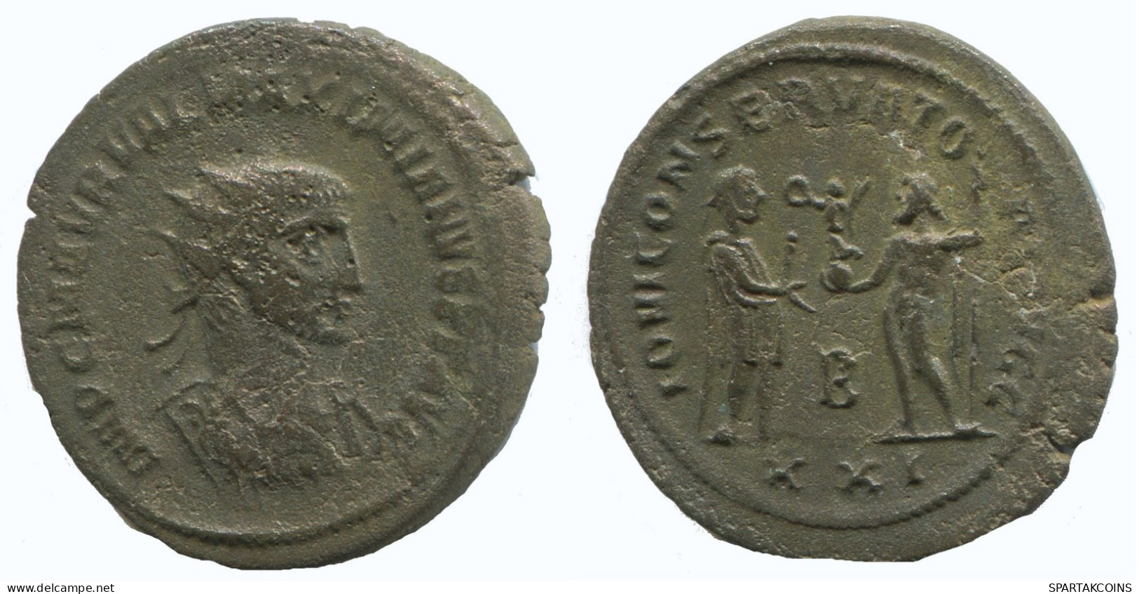 MAXIMIANUS ANTONINIANUS Antiochia B/xxi 4g/22mm #NNN1795.18.D.A - La Tetrarchia E Costantino I Il Grande (284 / 307)