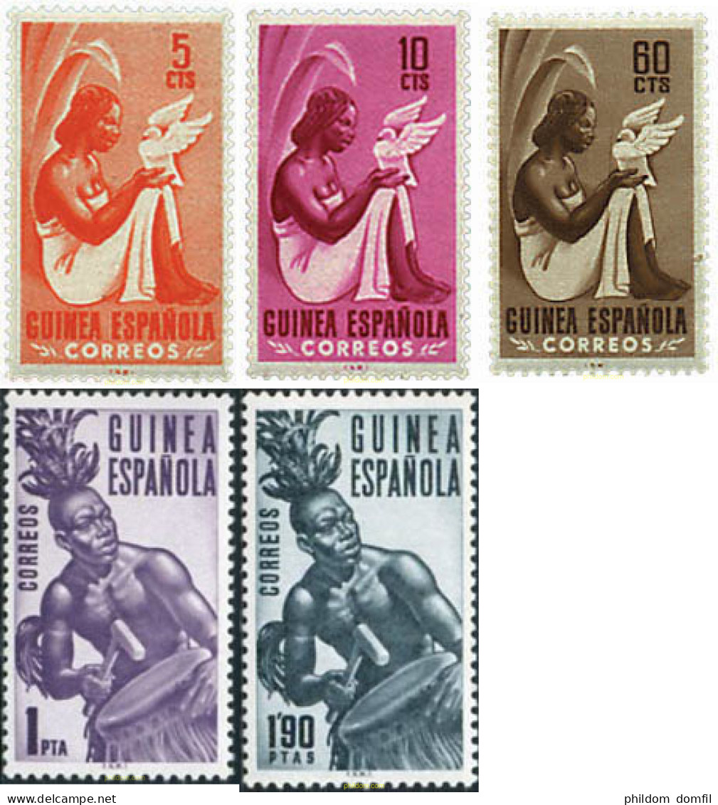 33705 MNH GUINEA ESPAÑOLA 1953 PRO INDIGENAS - Spaans-Guinea