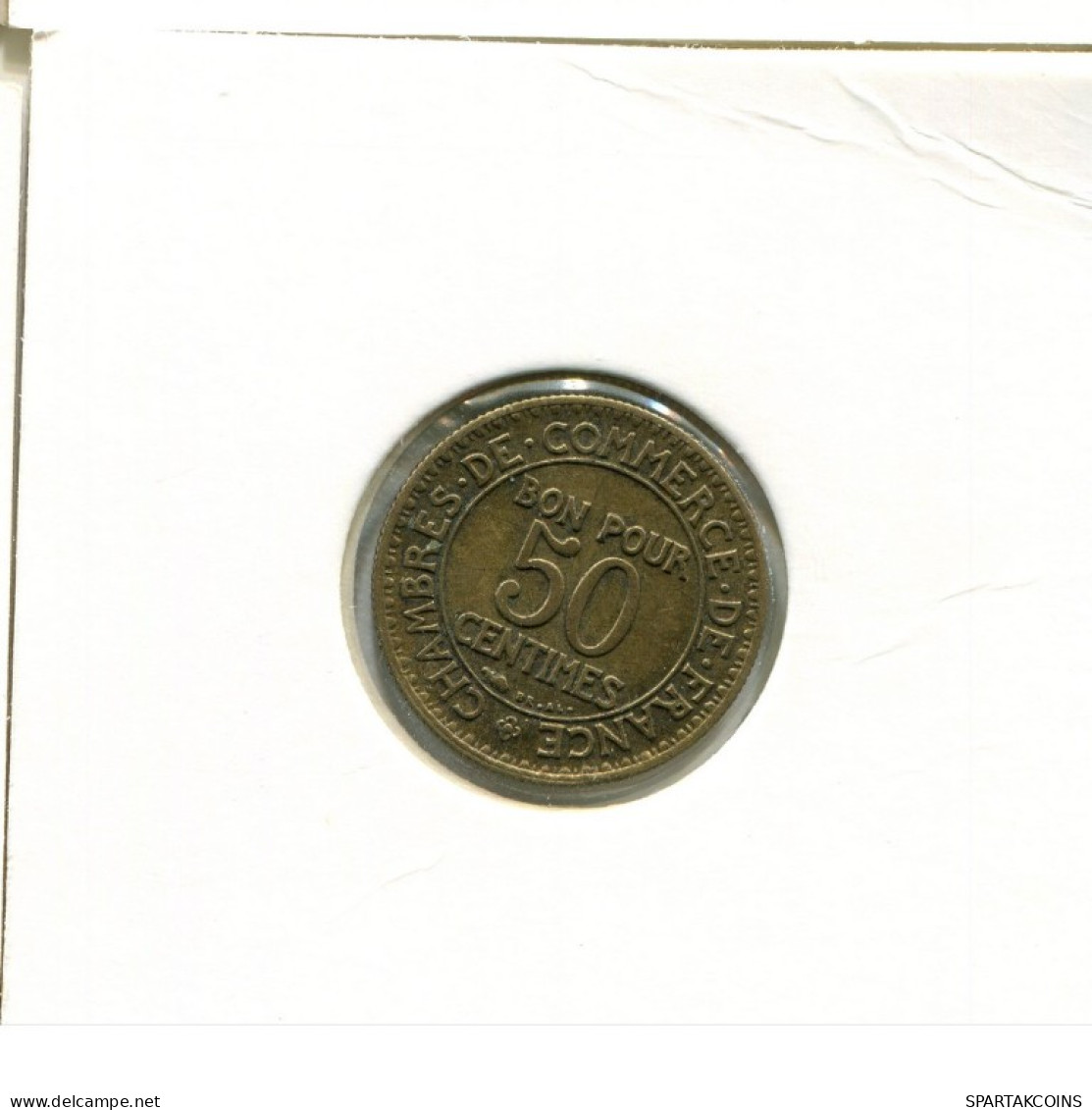 50 CENTIMES 1925 FRANKREICH FRANCE Französisch Münze #AK933.D.A - 50 Centimes