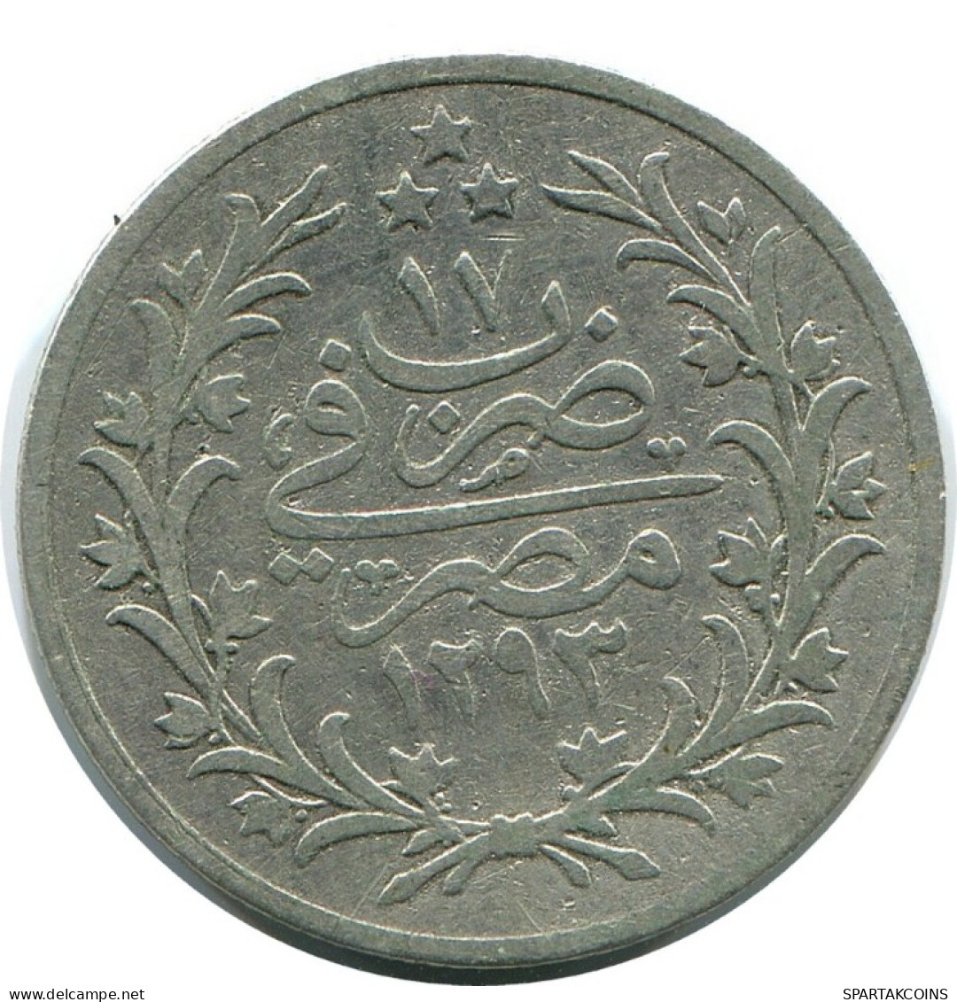 2 QIRSH 1891 EGYPT Islamic Coin #AH284.10.U.A - Aegypten