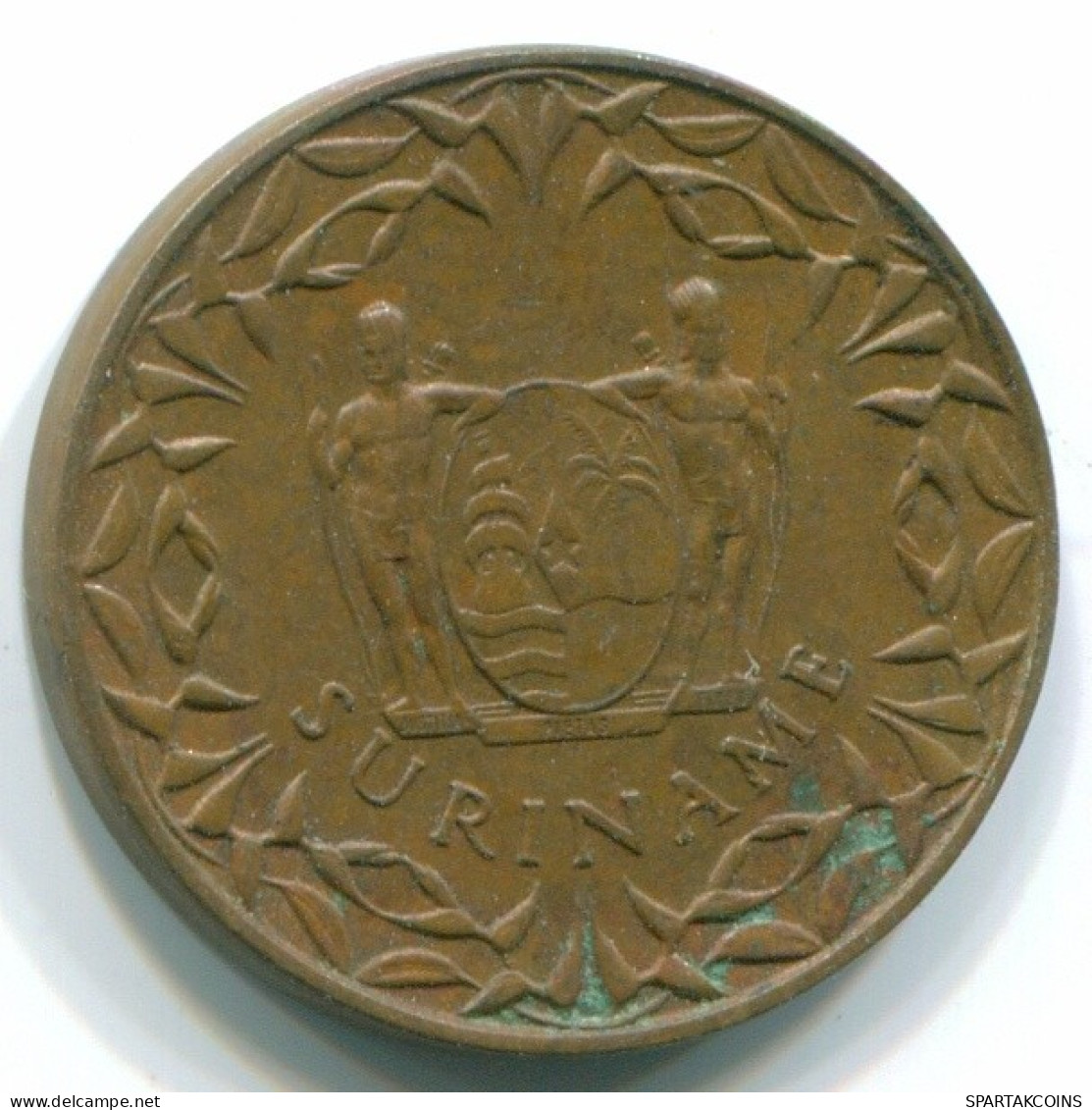 1 CENT 1970 SURINAM NIEDERLANDE Bronze Cock Koloniale Münze #S10943.D.A - Surinam 1975 - ...