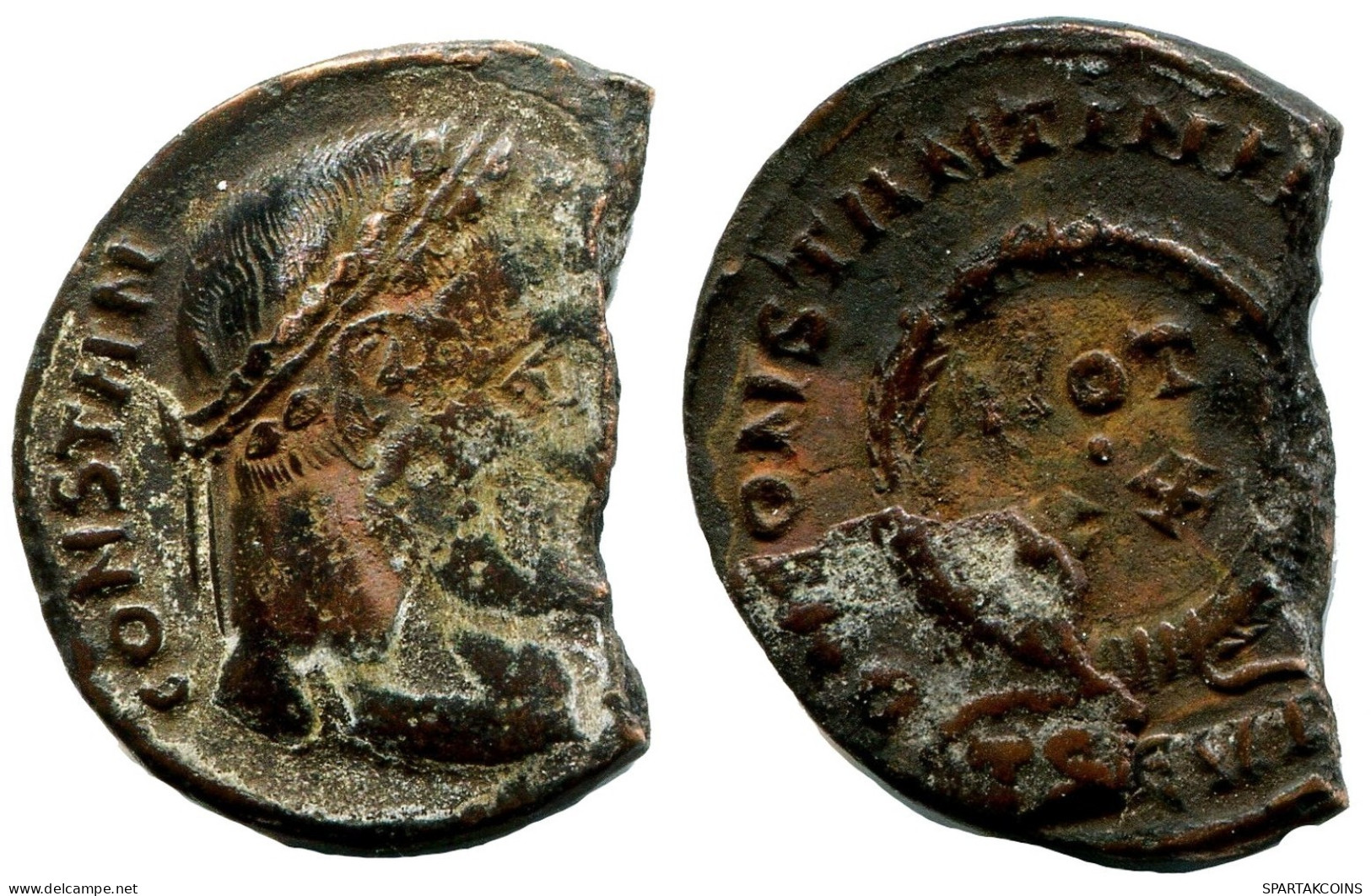 CONSTANTINE I THESSALONICA FROM THE ROYAL ONTARIO MUSEUM #ANC11107.14.D.A - The Christian Empire (307 AD To 363 AD)