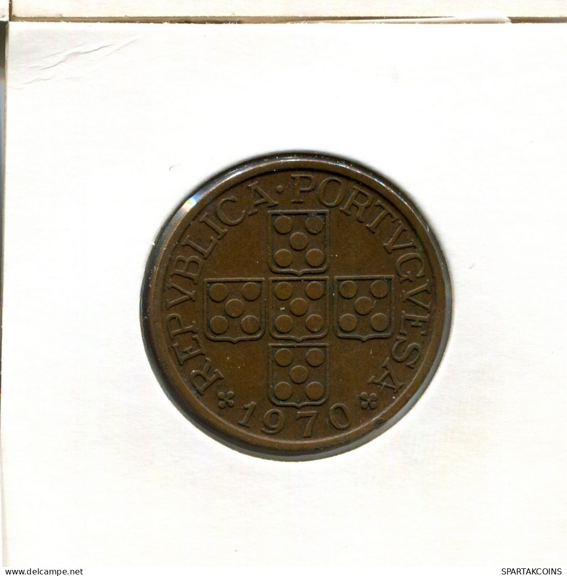 1 ESCUDO 1970 PORTUGAL Coin #AT324.U.A - Portugal
