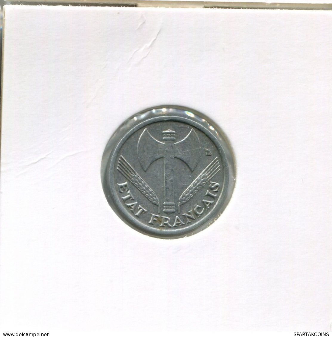 50 CENTIMES 1942 FRANCIA FRANCE Moneda #AN220.E.A - 50 Centimes