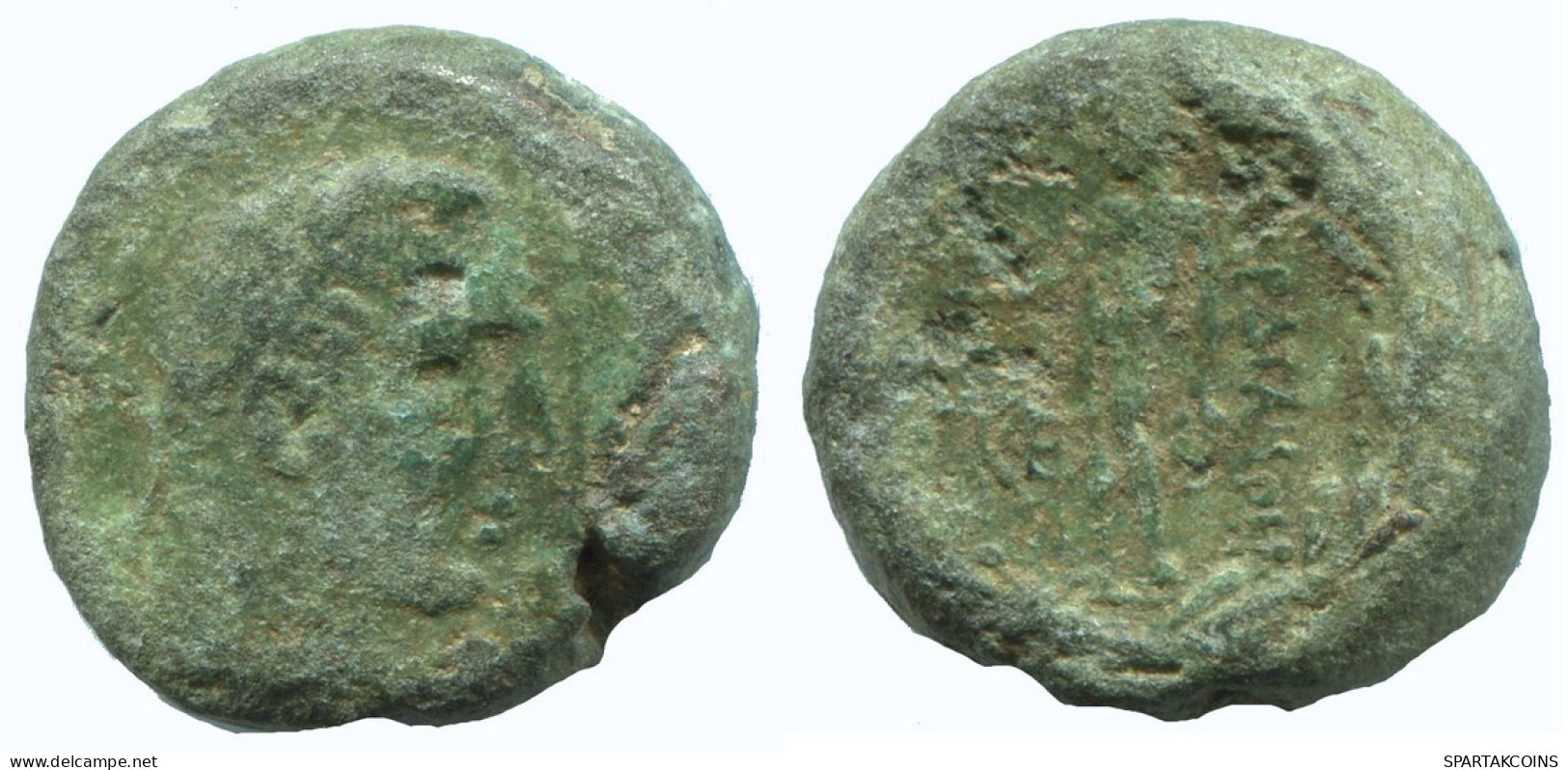 Authentic Original Ancient GREEK Coin 5.8g/17mm #NNN1386.9.U.A - Griechische Münzen