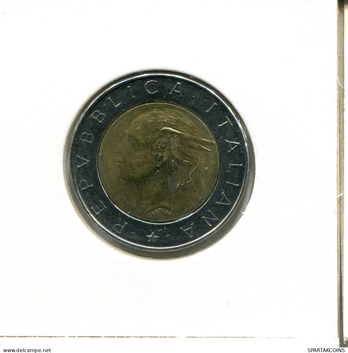 500 LIRE 1997 ITALY Coin BIMETALLIC #AY212.2.U.A - 500 Lire