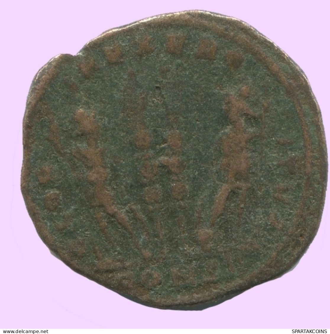 LATE ROMAN EMPIRE Follis Antique Authentique Roman Pièce 2.6g/18mm #ANT2093.7.F.A - La Fin De L'Empire (363-476)