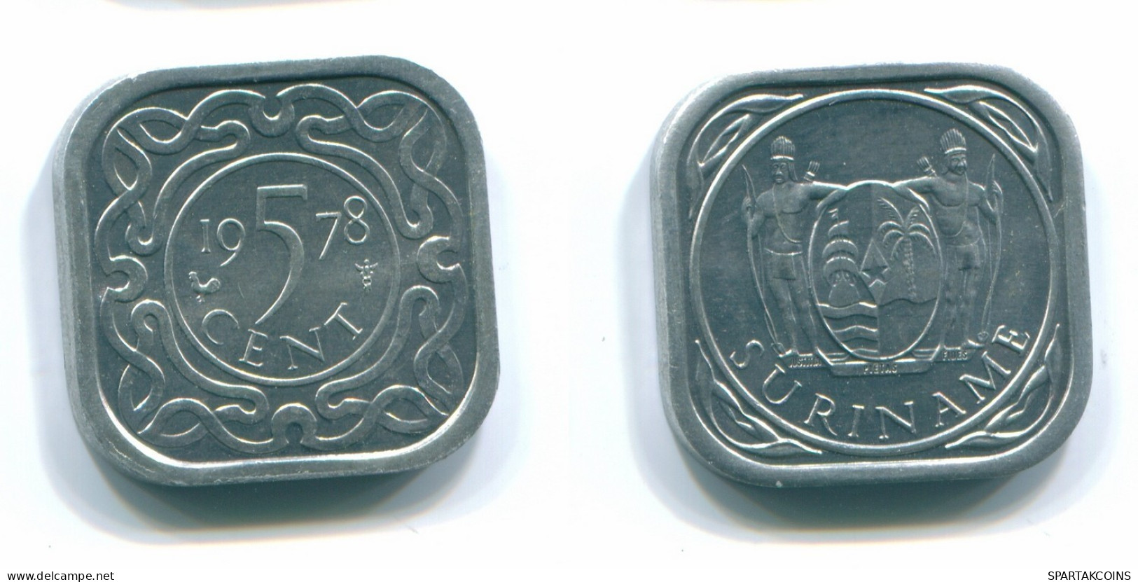 5 CENTS 1978 SURINAME Aluminium Moneda #S12605.E.A - Surinam 1975 - ...