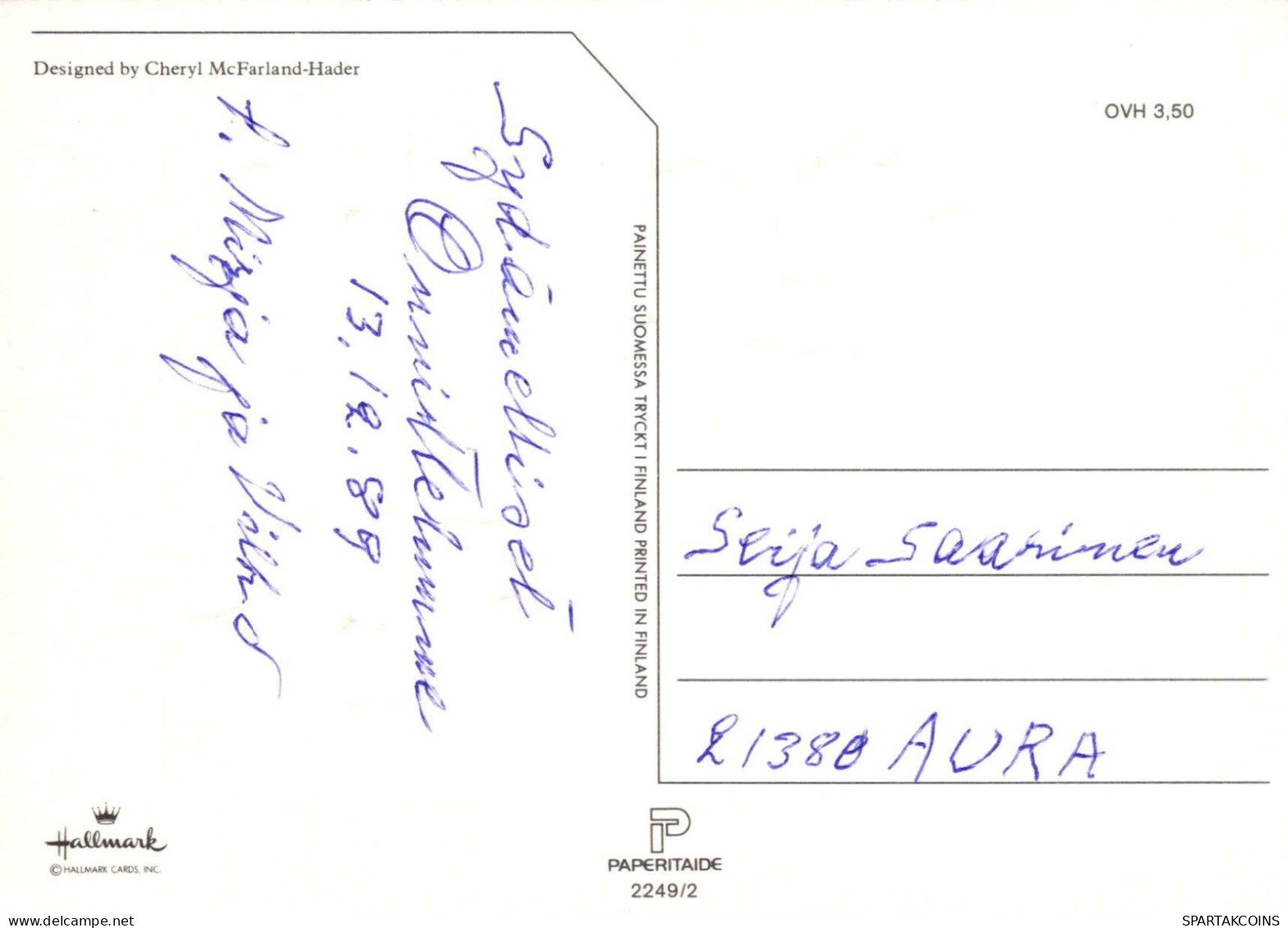 FLORES Vintage Tarjeta Postal CPSM #PAR654.A - Fleurs