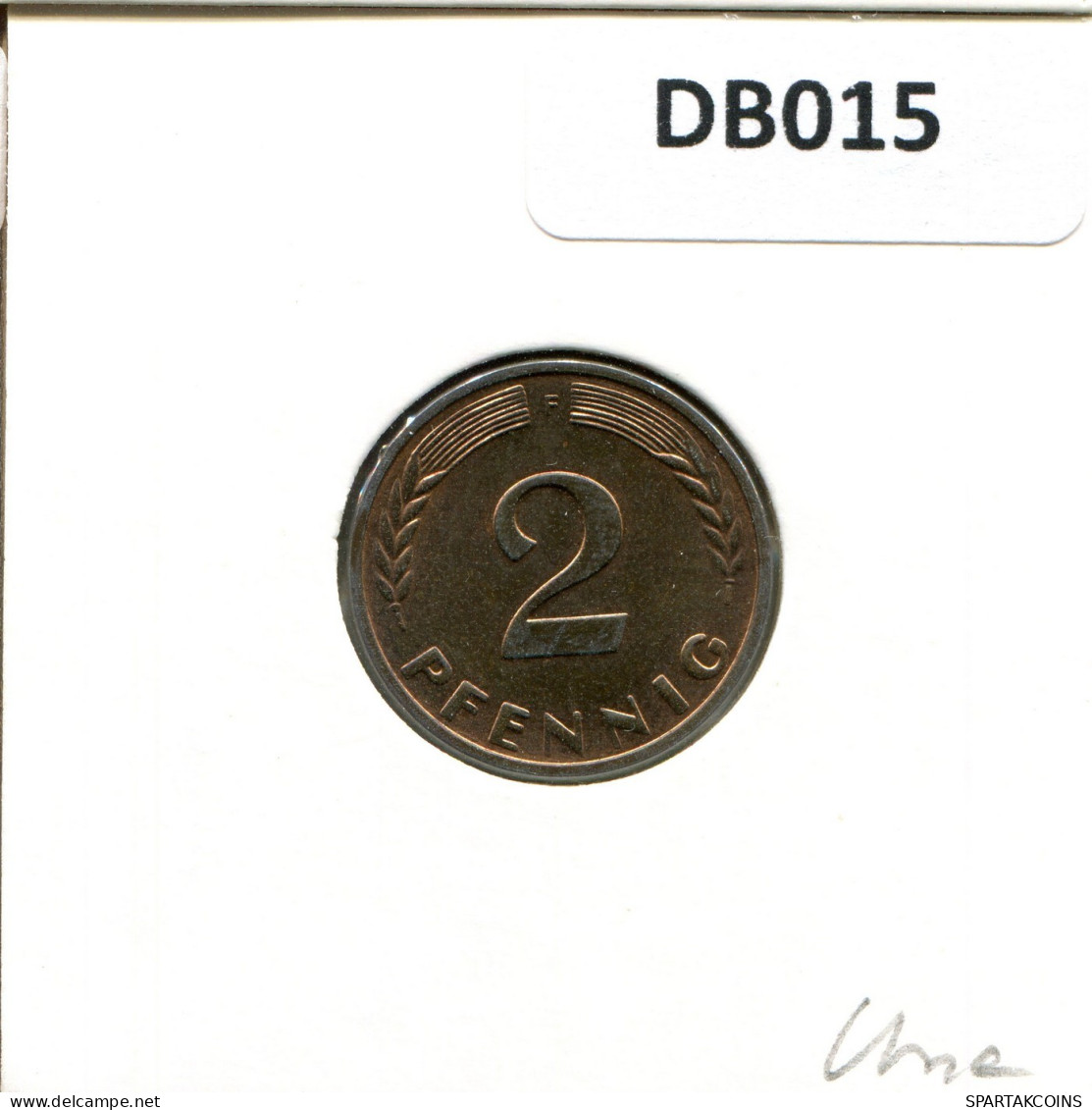 2 PFENNIG 1967 F BRD DEUTSCHLAND Münze GERMANY #DB015.D.A - 2 Pfennig