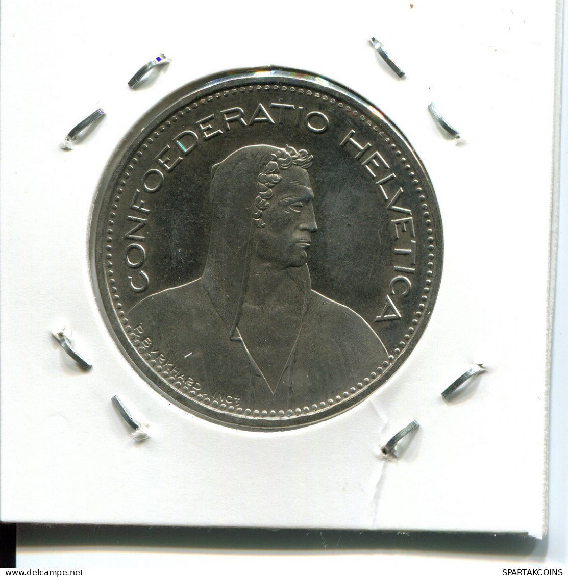 5 FRANCS 1987 B SUIZA SWITZERLAND Moneda #AY099.3.E.A - Andere & Zonder Classificatie