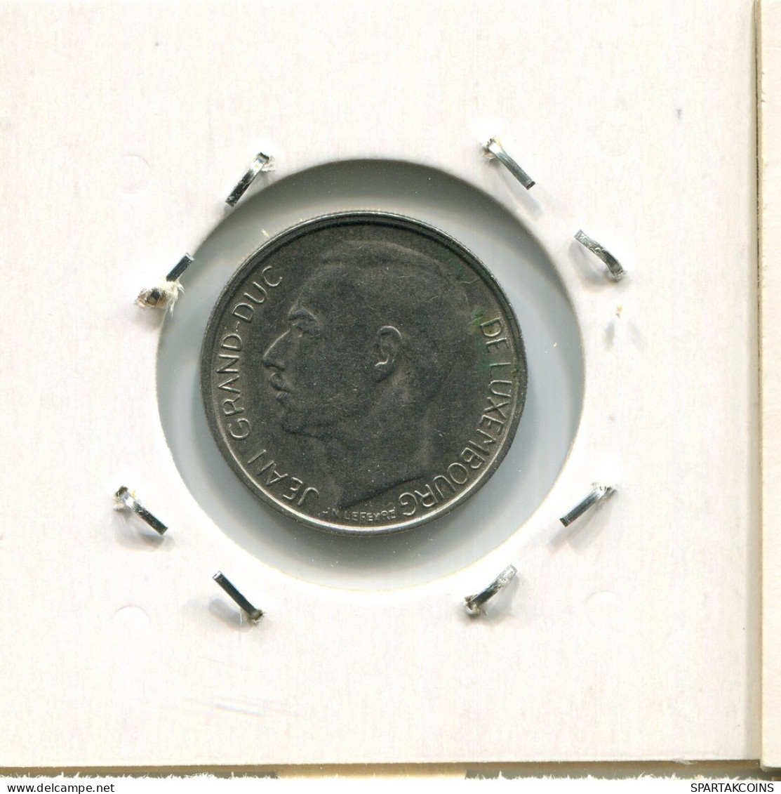 1 FRANC 1970 LUXEMBURGO LUXEMBOURG Moneda #AR683.E.A - Luxemburgo