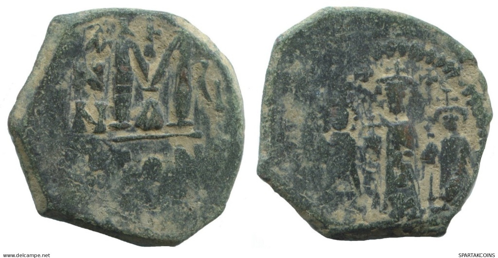 HERACLIUS FOLLIS Auténtico ORIGINAL Antiguo BYZANTINE Moneda 9.2g/28m #AA515.19.E.A - Byzantines