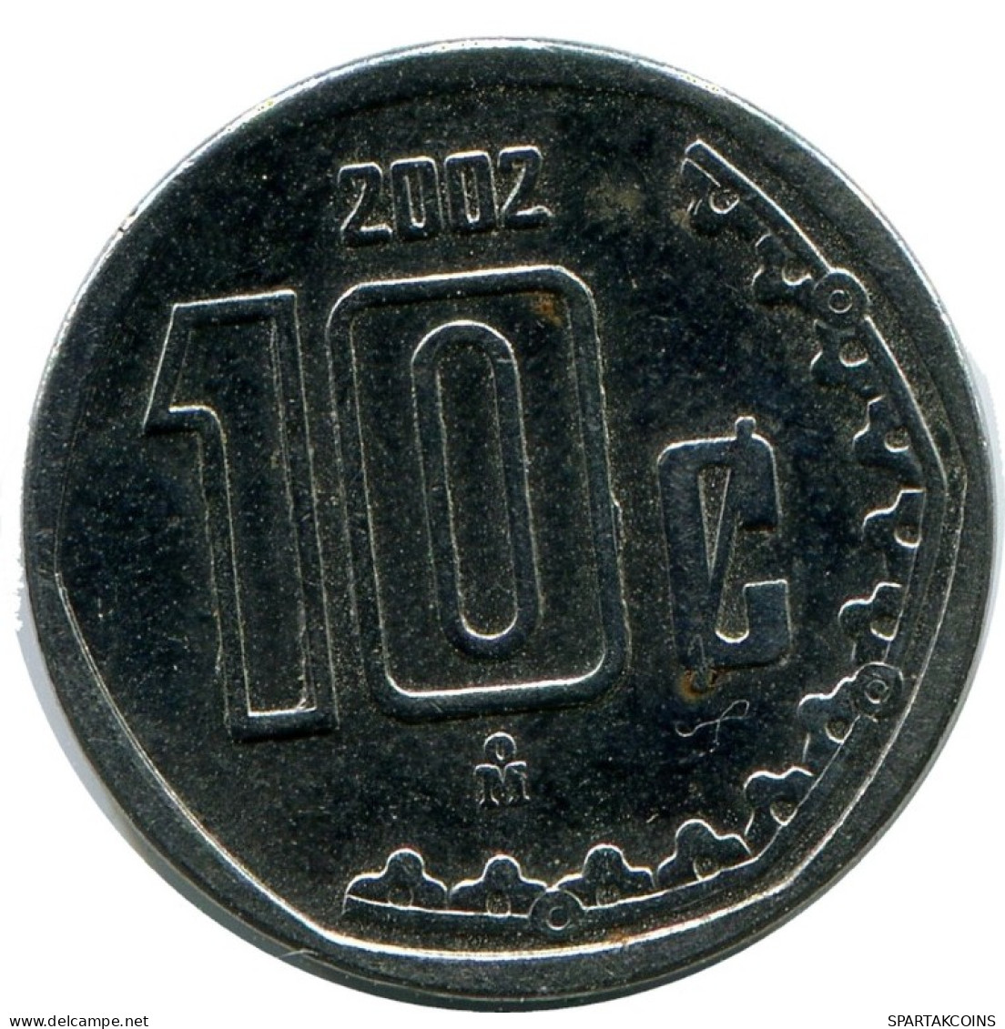 10 CENTAVOS 2002 MEXICO Coin #AH414.5.U.A - Mexique