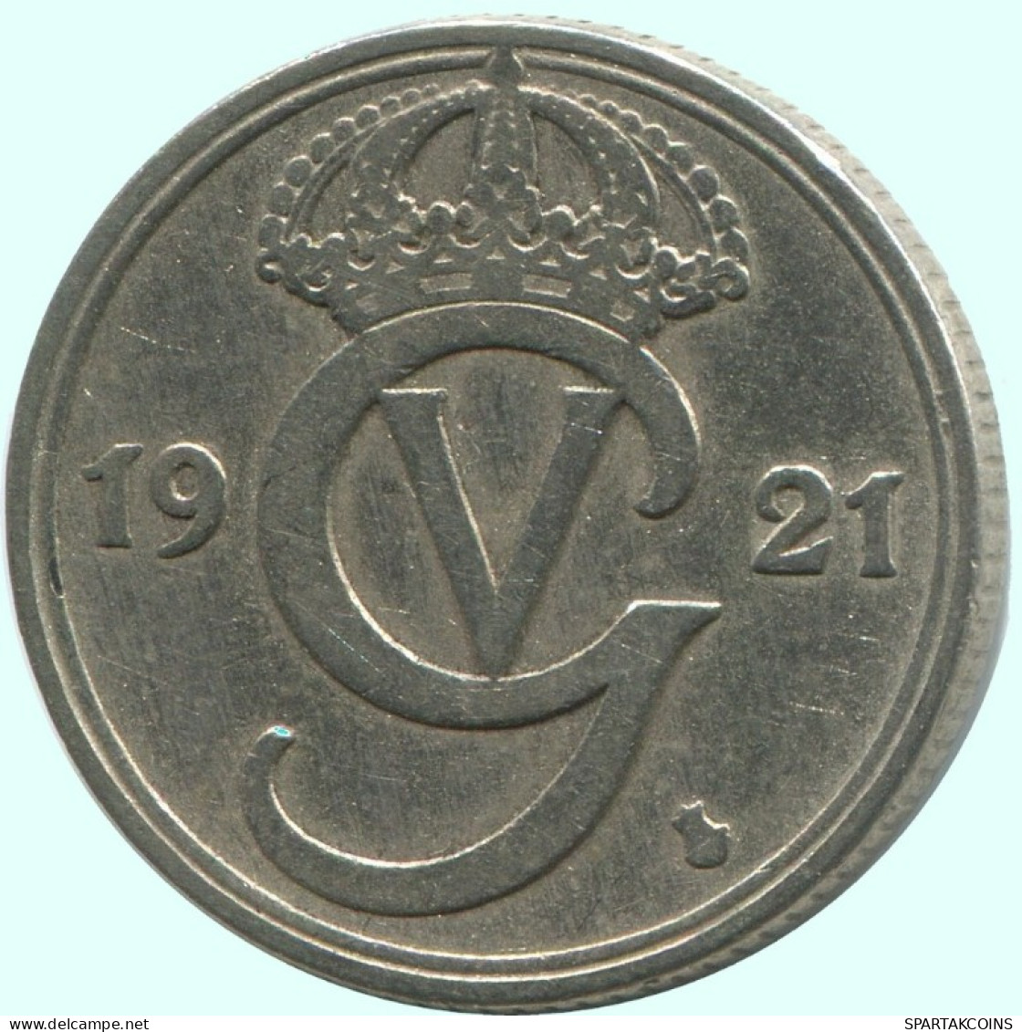 50 ORE 1921 SWEDEN Coin #AC692.2.U.A - Zweden