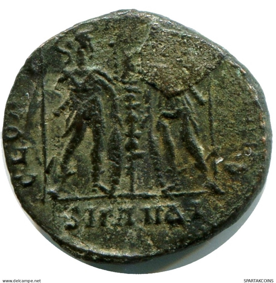 RÖMISCHE Münze MINTED IN ANTIOCH FOUND IN IHNASYAH HOARD EGYPT #ANC11282.14.D.A - Der Christlischen Kaiser (307 / 363)