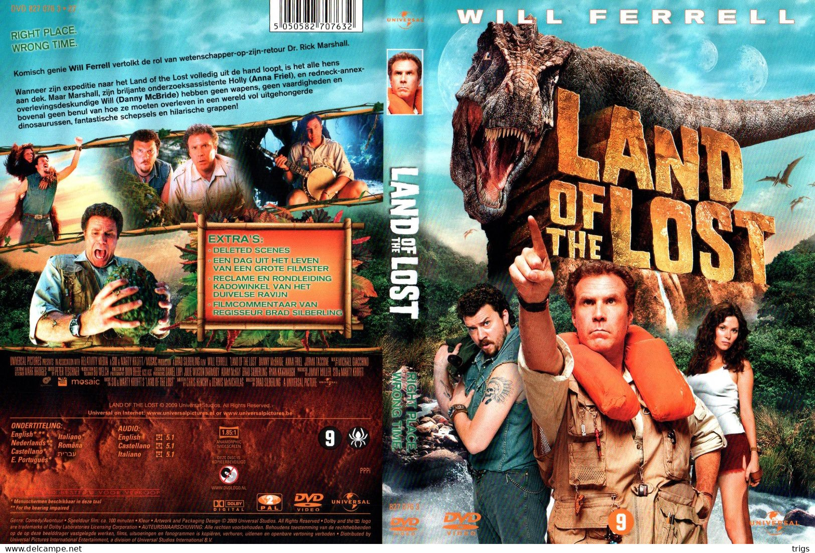 DVD - Land Of The Lost - Actie, Avontuur