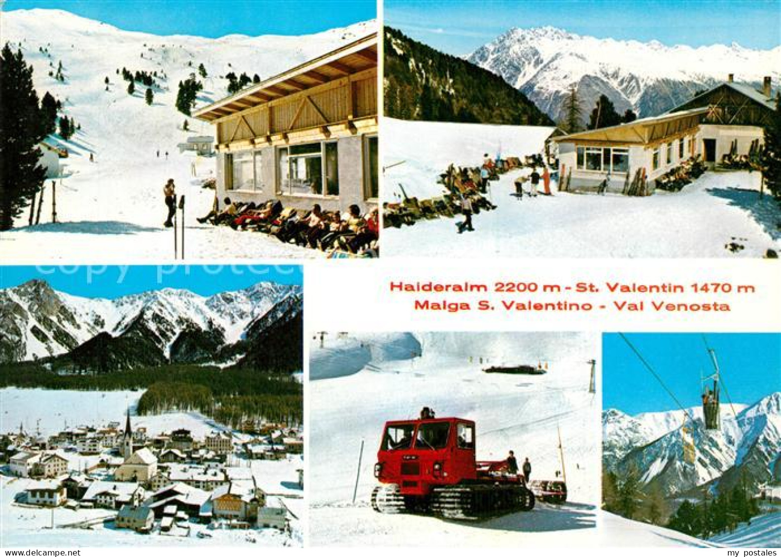 73236649 San Valentino Muta Halderalm Winterlandschaften San Valentino Muta - Autres & Non Classés