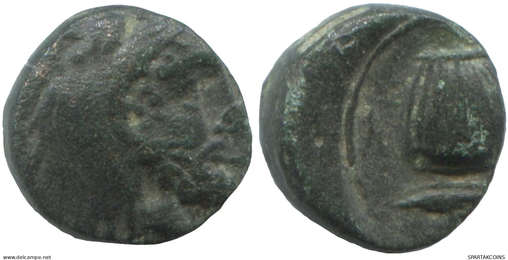 Ancient Antike Authentische Original GRIECHISCHE Münze 1.1g/10mm #SAV1254.11.D.A - Greek