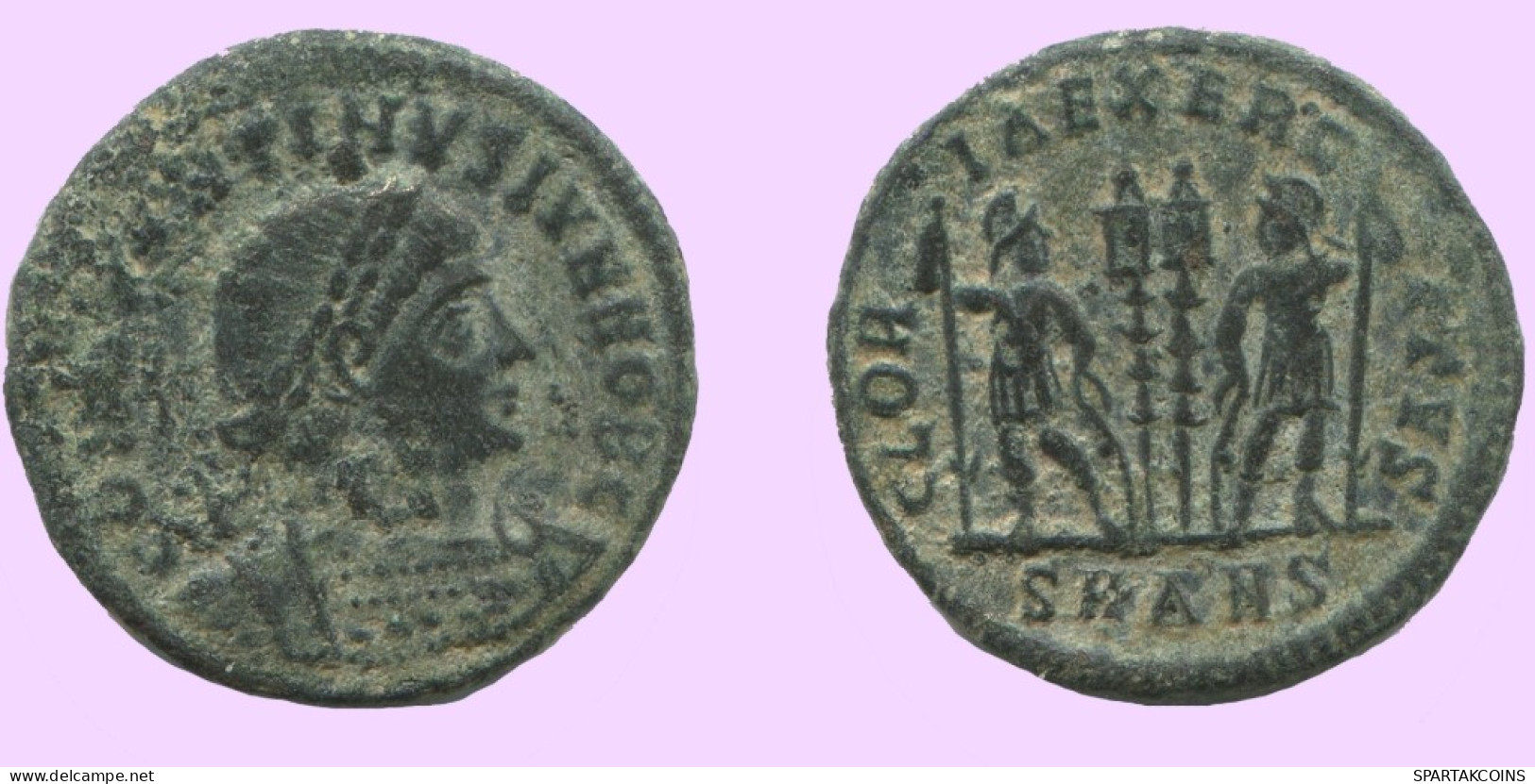 LATE ROMAN EMPIRE Coin Ancient Authentic Roman Coin 2.8g/18mm #ANT2401.14.U.A - The End Of Empire (363 AD To 476 AD)