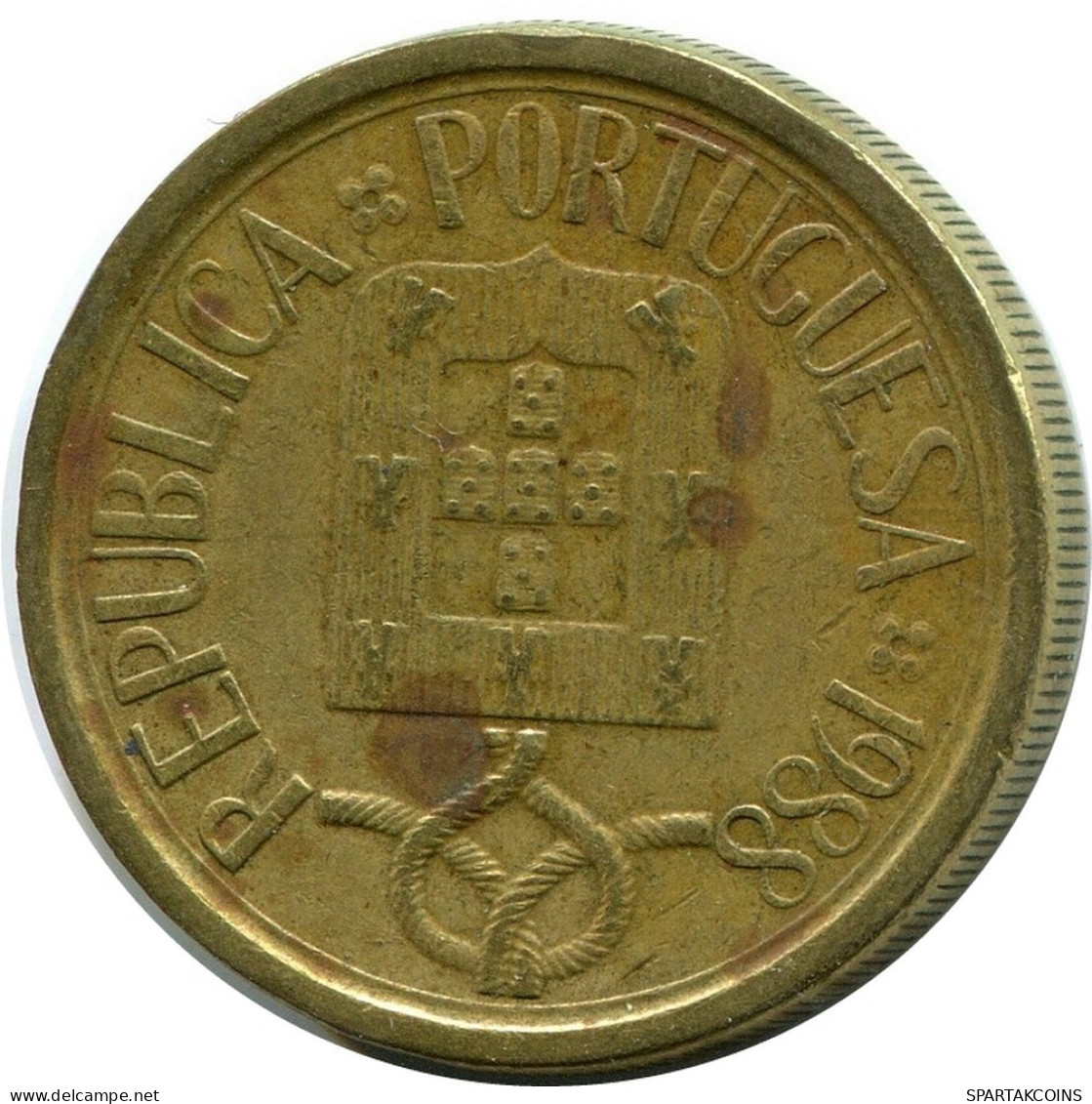 10 ESCUDOS 1988 PORTUGAL Münze #BA132.D.A - Portugal