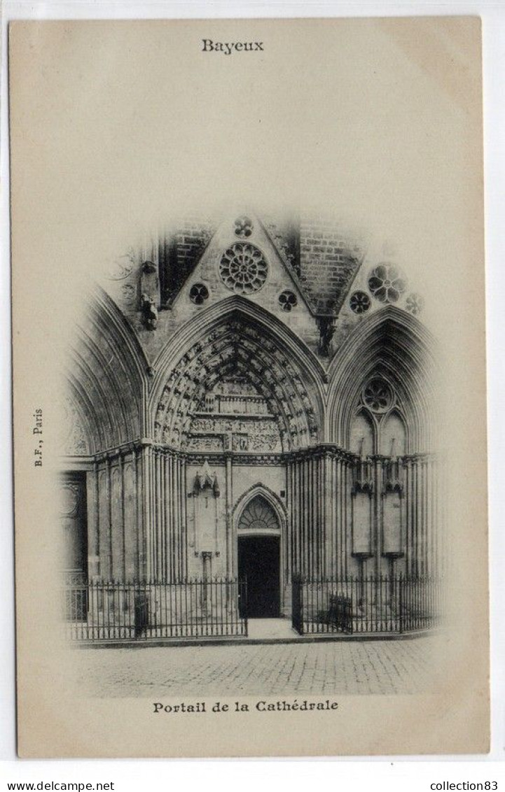 CPA BAYEUX Portail De La Cathédrale - Bayeux