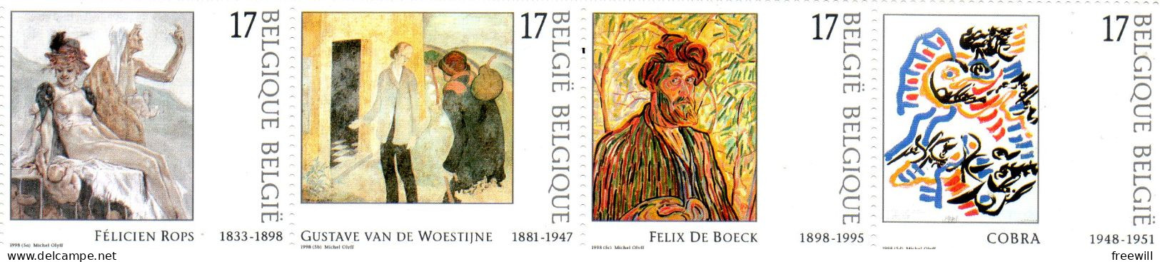 Les Peintres Belges  1999 XXX - Nuovi