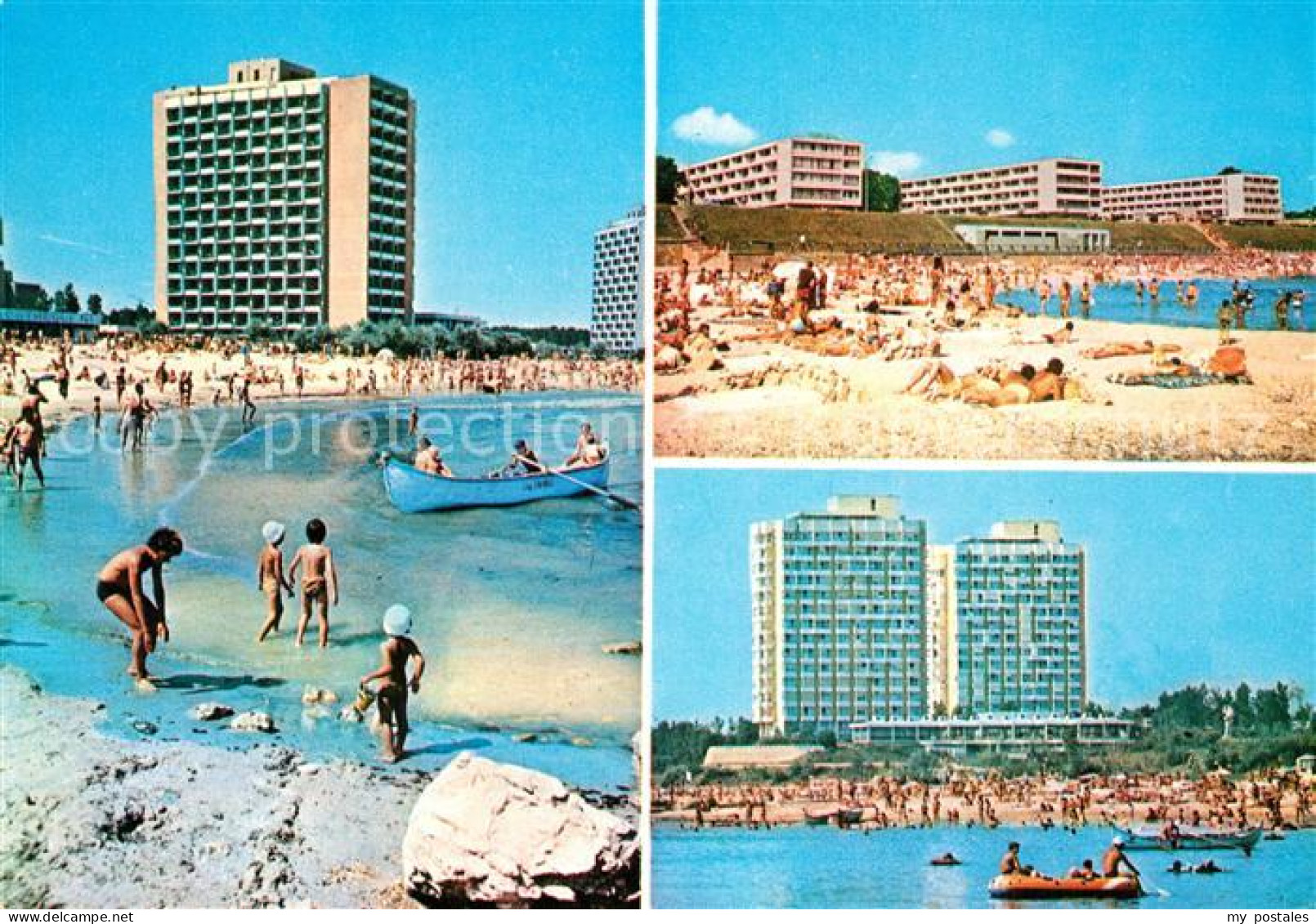 73234997 Statiunea Saturn Vederi De Pe Plaja Hotelurile Diana Atena Statiunea Sa - Romania