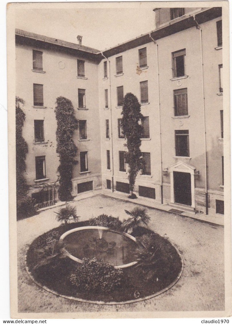 MILANO -CARTOLINA - CASA IGEA  - ISTITUTO GINECOLOGICO - VIAGGIATA PER ROMA - 1934 - Milano (Milan)