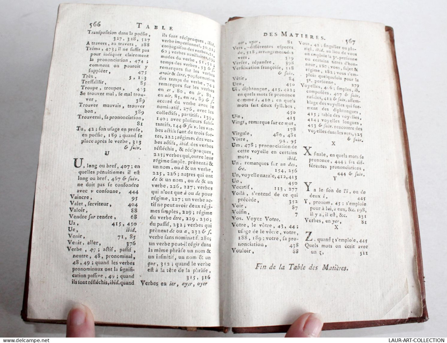 PRINCIPES GENERAUX ET PARTICULIERS DE LA LANGUE FRANCAISE, DE WAILLY 1786 BARBOU / ANCIEN LIVRE XVIIIe SIECLE (2204.50)