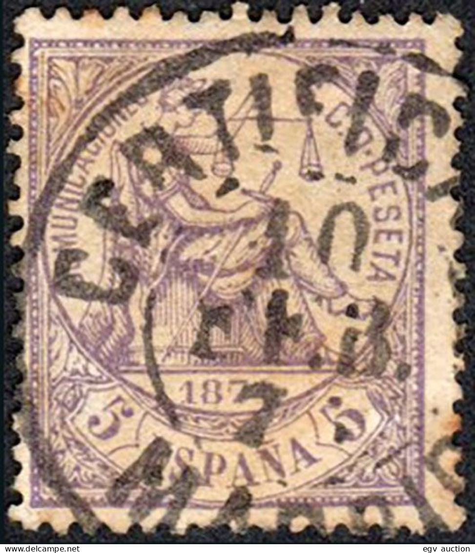 Madrid - Edi O 144 - 5 Céntimos - Mat Fech. "Certificado - Madrid" - Used Stamps
