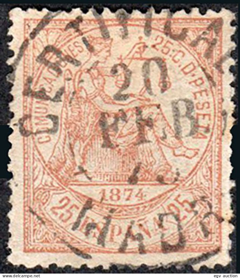 Madrid - Edi O 147 - 25 Céntimos - Mat Fech. "Certificado - Madrid" - Used Stamps