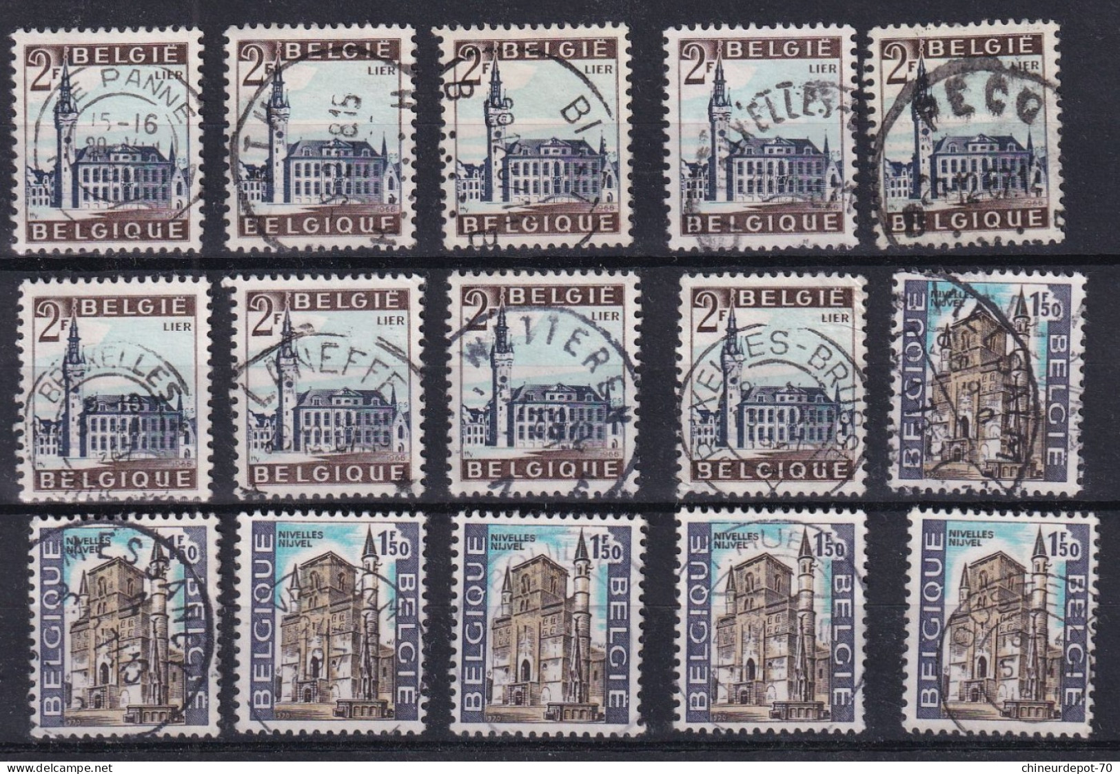 Timbres  Belgique België Belgiums - Andere & Zonder Classificatie