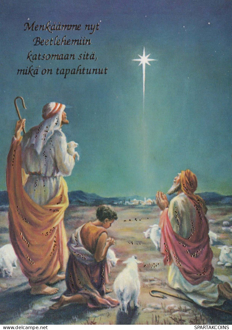 SAINTS Jesuskind Christentum Religion Vintage Ansichtskarte Postkarte CPSM #PBP911.A - Autres & Non Classés