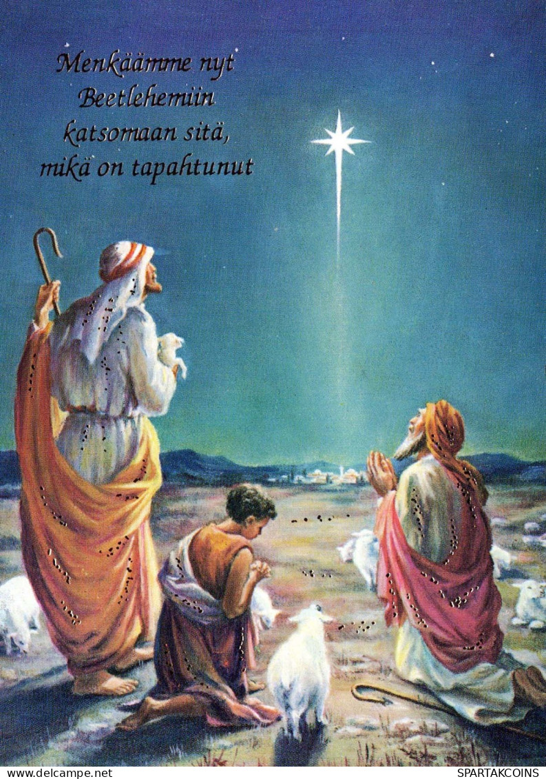 SAINTS Jesuskind Christentum Religion Vintage Ansichtskarte Postkarte CPSM #PBP911.A - Other & Unclassified
