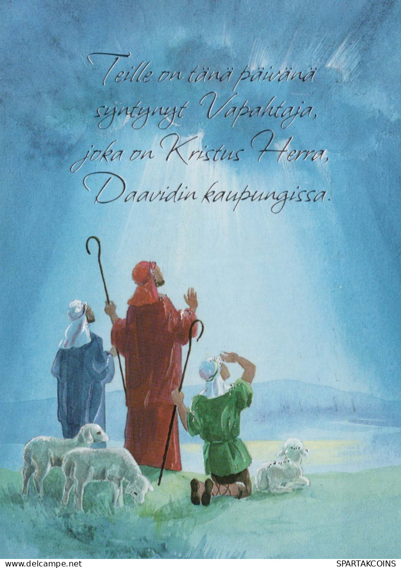 SAINTS Jesuskind Christentum Religion Vintage Ansichtskarte Postkarte CPSM #PBP866.A - Otros & Sin Clasificación
