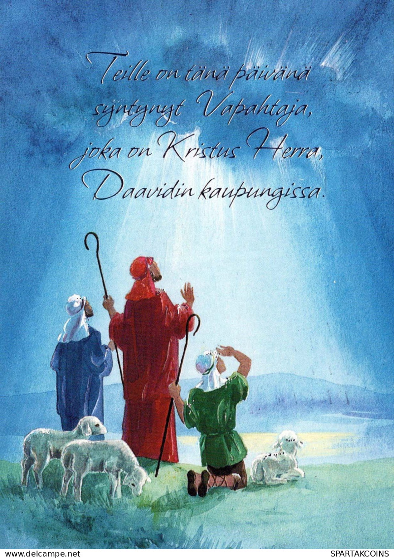 SAINTS Jesuskind Christentum Religion Vintage Ansichtskarte Postkarte CPSM #PBP866.A - Autres & Non Classés