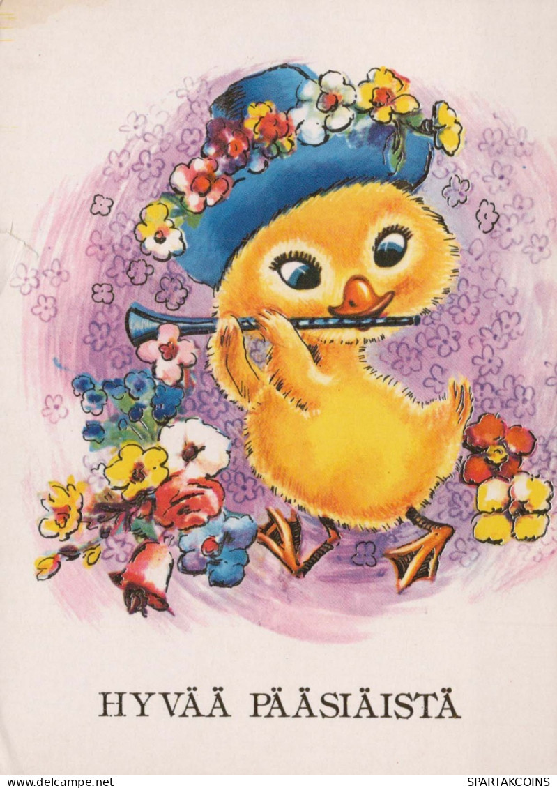 PÂQUES ŒUF Vintage Carte Postale CPSM #PBO199.A - Pascua