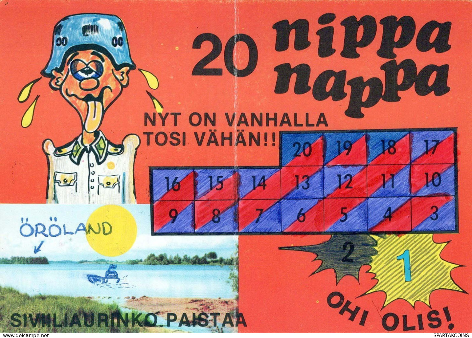 SOLDATS HUMOUR Militaria Vintage Carte Postale CPSM #PBV891.A - Humoristiques