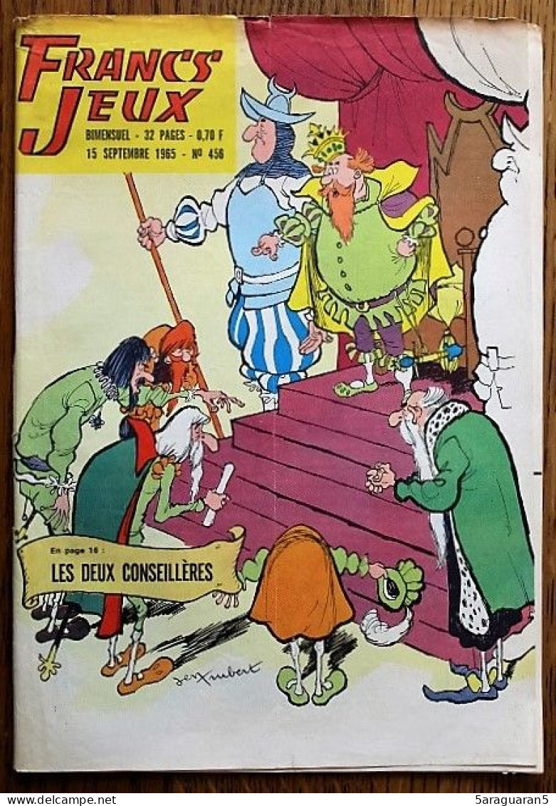 MAGAZINE FRANCS JEUX - 456 - Septembre 1965 Avec Fiches Sur Les Maisons De France - Altre Riviste