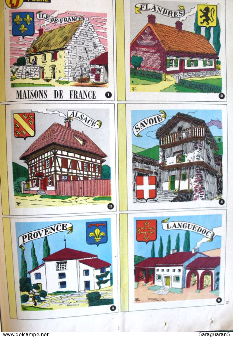 MAGAZINE FRANCS JEUX - 456 - Septembre 1965 Avec Fiches Sur Les Maisons De France - Autre Magazines