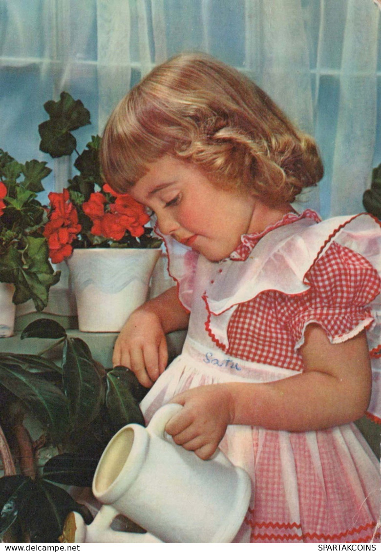 CHILDREN Portrait Vintage Postcard CPSM #PBU702.A - Abbildungen