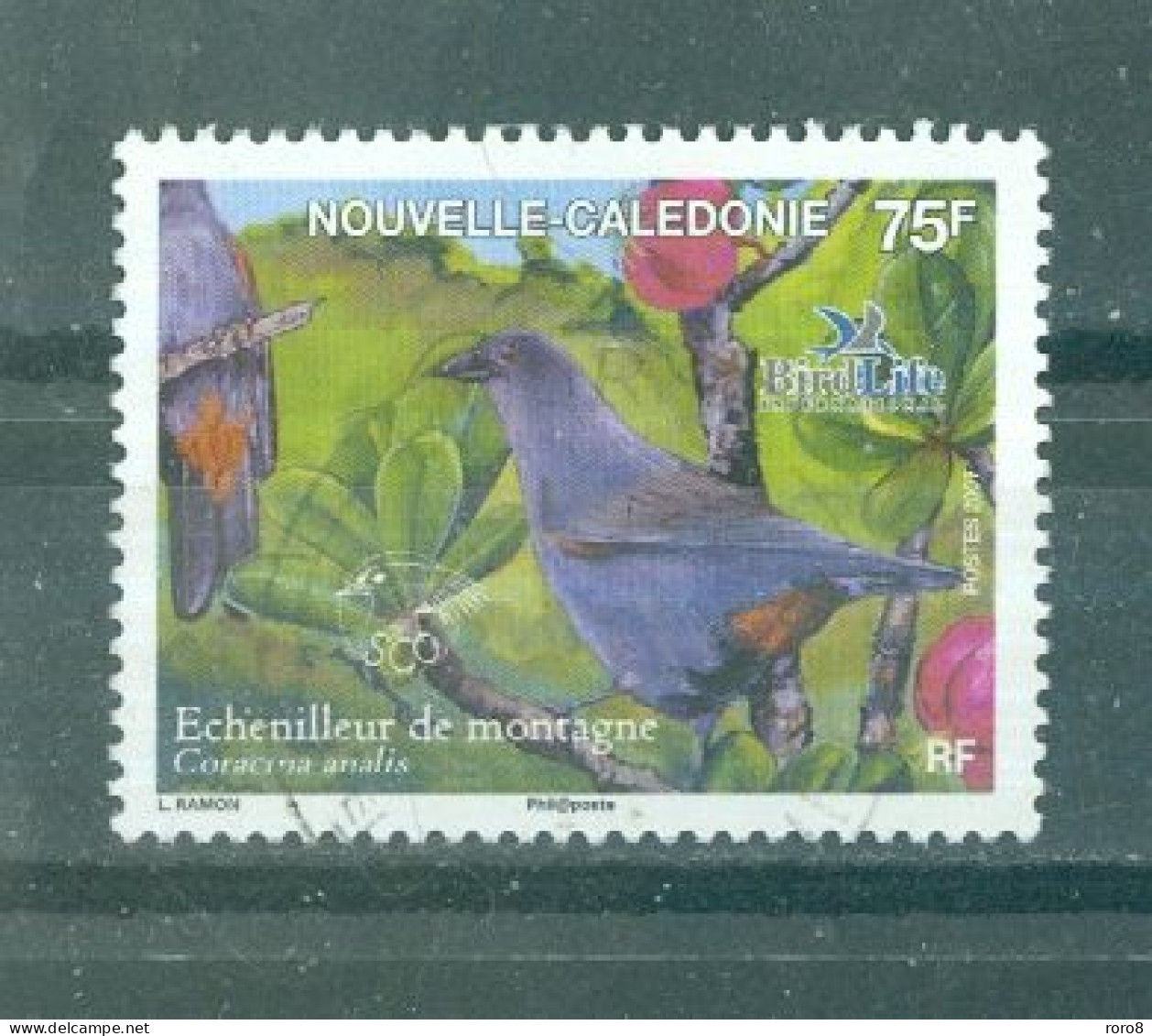 NOUVELLE-CALEDONIE - N°1005 Oblitéré - Faune. Oiseaux Endémiques Et Menacés D'extinction. - Gebruikt