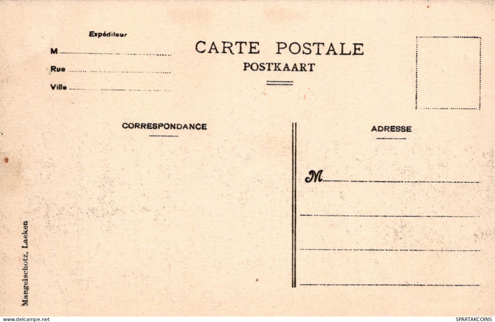 BELGIO BRUXELLES Cartolina CPA #PAD948.A - Bruxelles-ville
