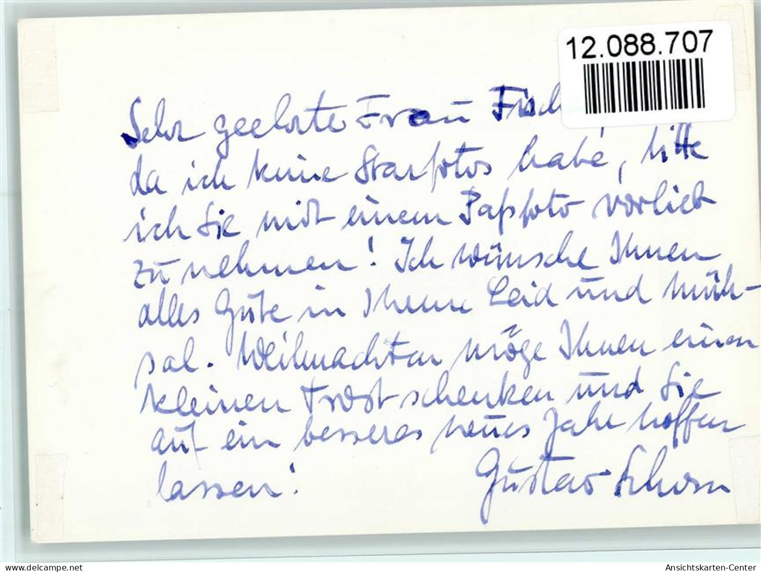 12088707 - Prominente Dr. Gustav Schoser - Sonstige & Ohne Zuordnung