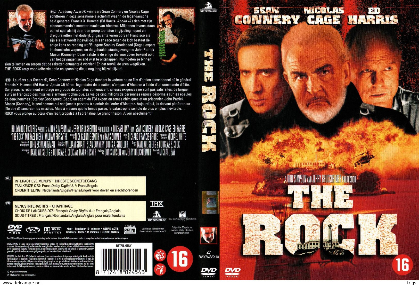 DVD - The Rock - Actie, Avontuur