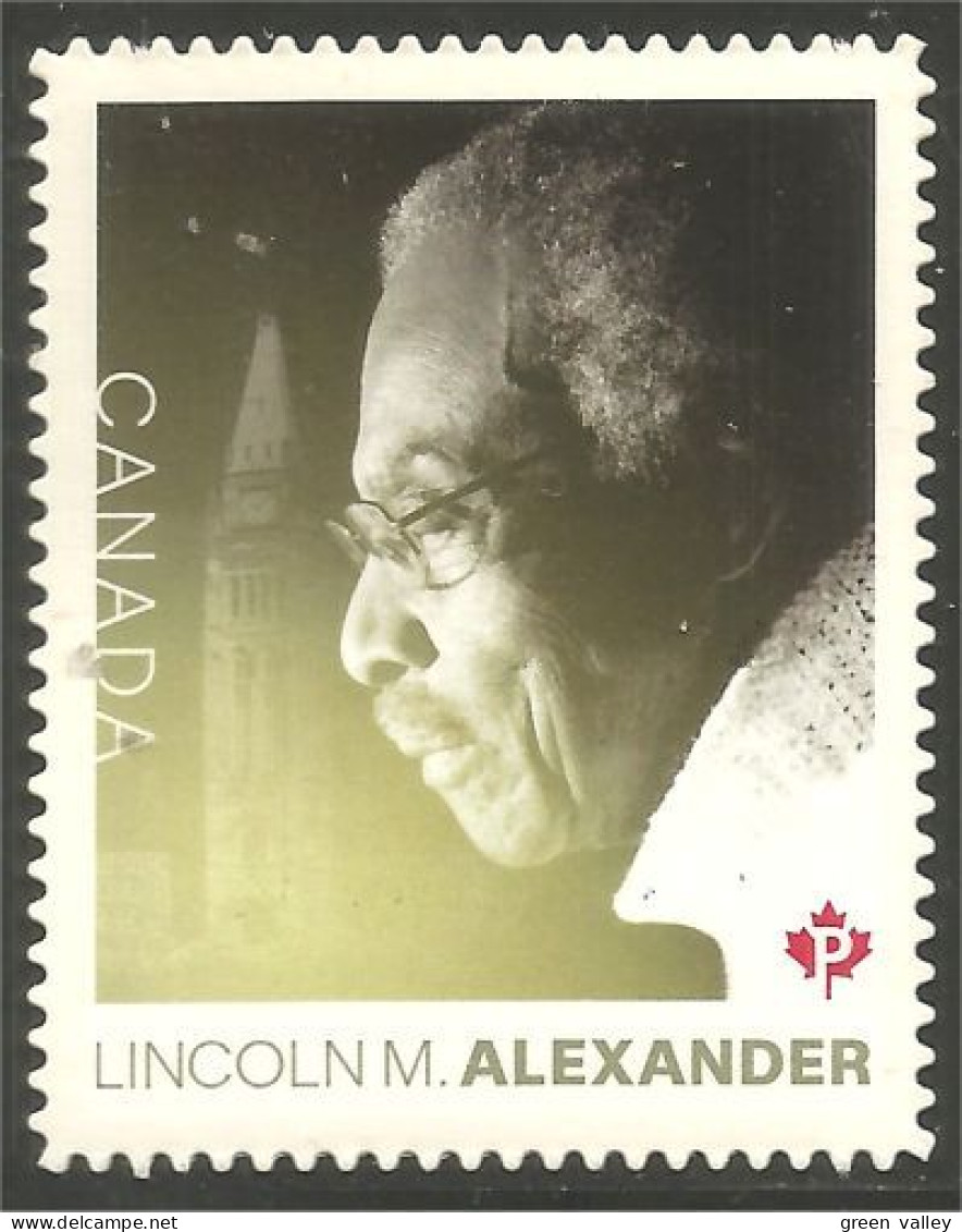Canada Lincoln Alexander Noir Black MNH ** Neuf SC (C30-86ib) - Other & Unclassified